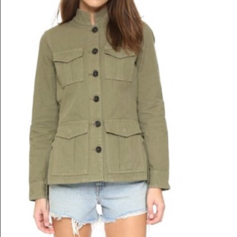 Tory Burch military inspired jacket - Picture 1 of 8